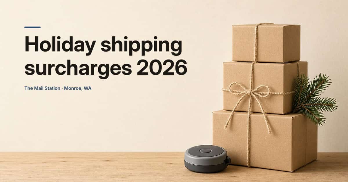 Holiday Shipping Surcharges 2026 vs 2025: How Much Each Carrier Raised