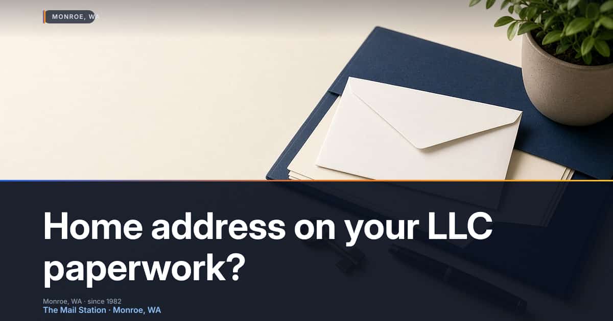 Can You Keep Your Home Address Off WA Business Paperwork?