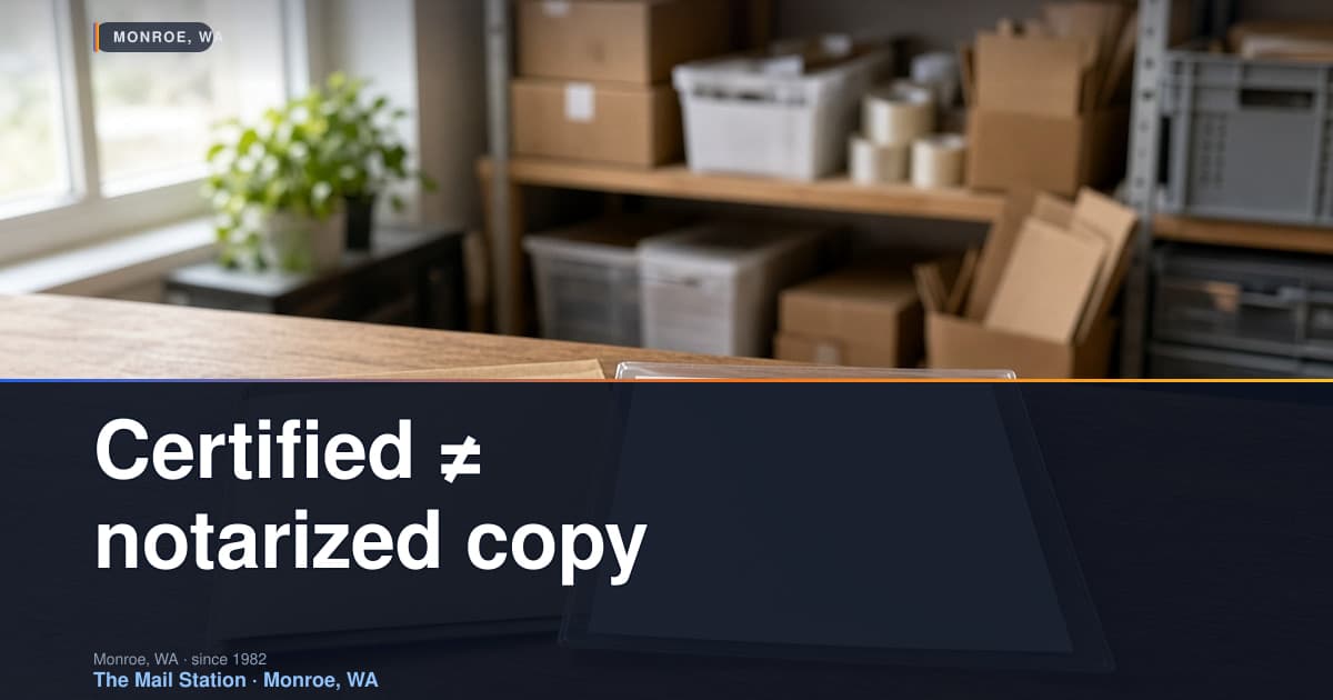 Certified Copy vs Notarized Copy: Which One Do Passport Offices Want?