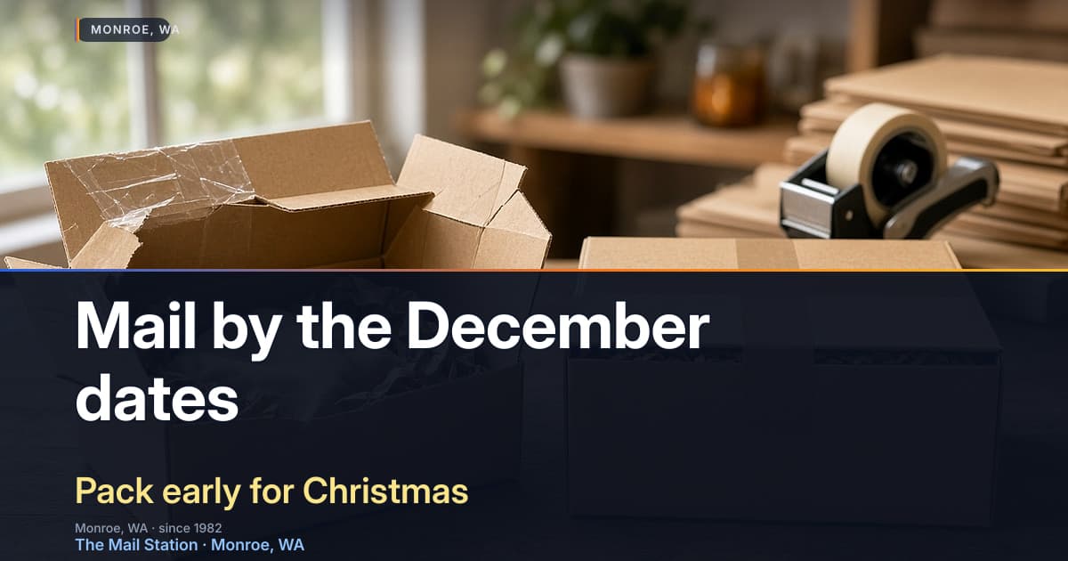 USPS Last Day to Ship for Christmas 2026? Official Dates
