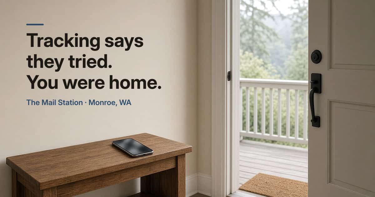 FedEx Says Delivery Attempted but You Were Home? Do This