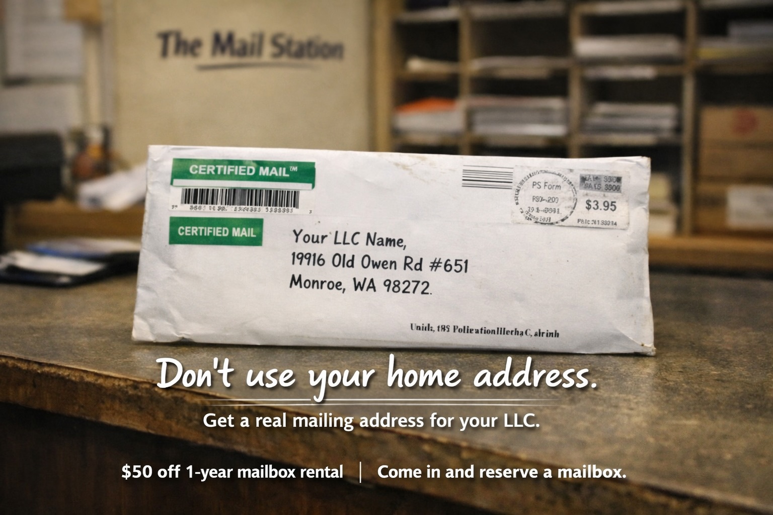 Professional street address for small businesses